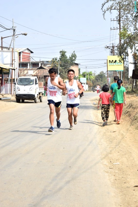 Day 5 : Marathon race as part of  Yaoshang Sports :: March 06 2018