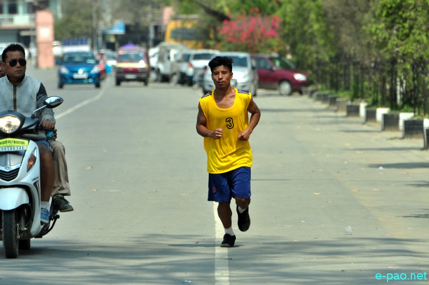 Day 5 : Marathon race as part of  Yaoshang Sports at Brahmapur Nahabam :: March 06 2018