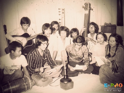 Rosy Club - Recording at AIR Imphal on 14th August 1980