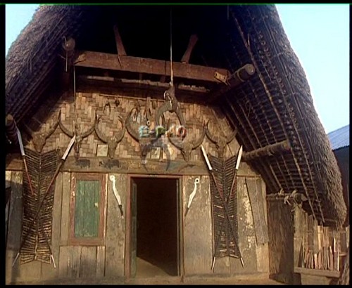 A house from the Documentray film 'The Zeliangrongs' by  Ronel Haobam 