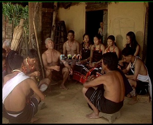 A scene from a Documentary Film by Ronel Haobam - 'The Zeliangrongs'