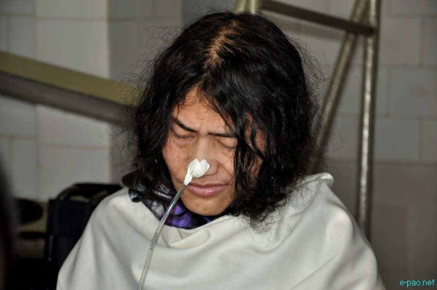 Irom Sharmila, who has been on an indefinite fast demanding repeal of AFSPA on March 03 2013