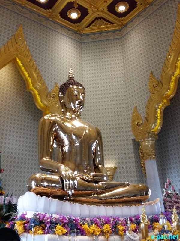 Buddhist Temple in Bangkok, Thailand, March 2016 