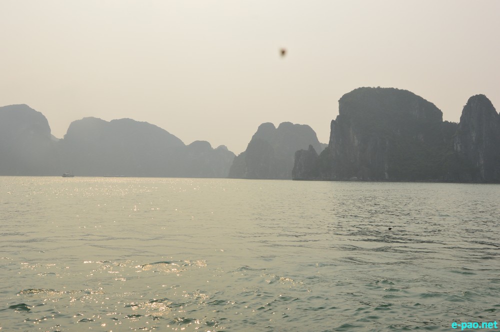 Ha Long Bay (UNESCO World Heritage Site ) is located in northeastern Vietnam  :: May 2016