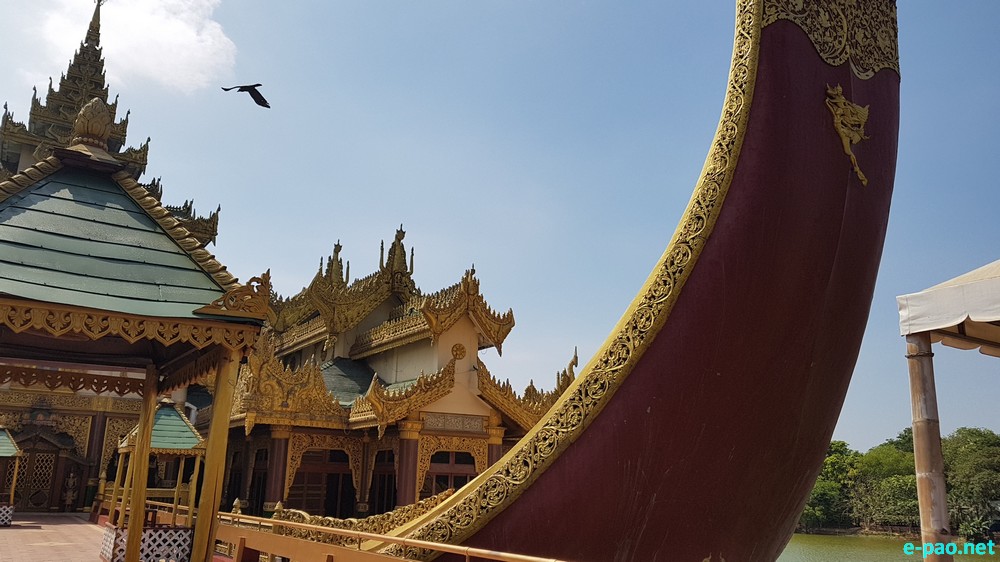 Shwedagon Pagoda in Yangon , Myanmar as seen in the last week of March 2017