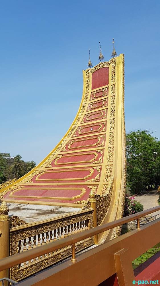 Shwedagon Pagoda in Yangon , Myanmar as seen in the last week of March 2017
