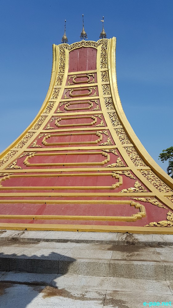 Shwedagon Pagoda in Yangon , Myanmar as seen in the last week of March 2017