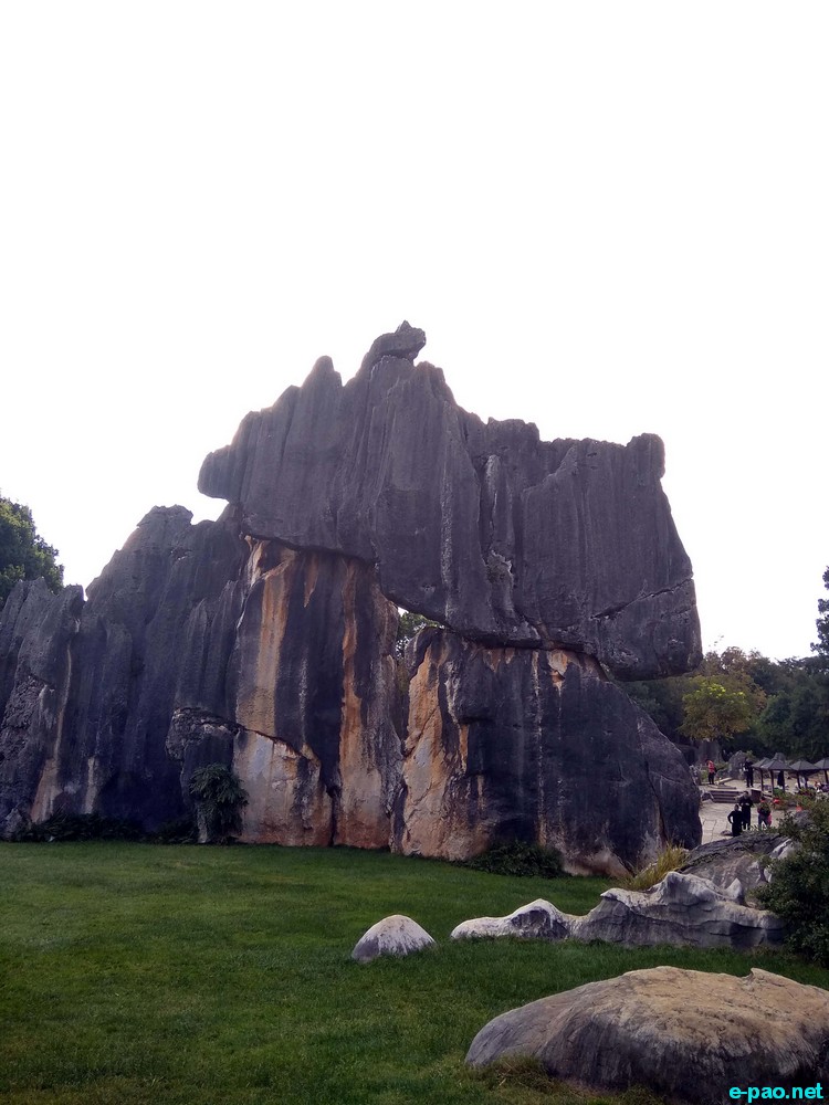 Stone Forest or Shilin in Yunnan Province, People's Republic of China :: November 2018