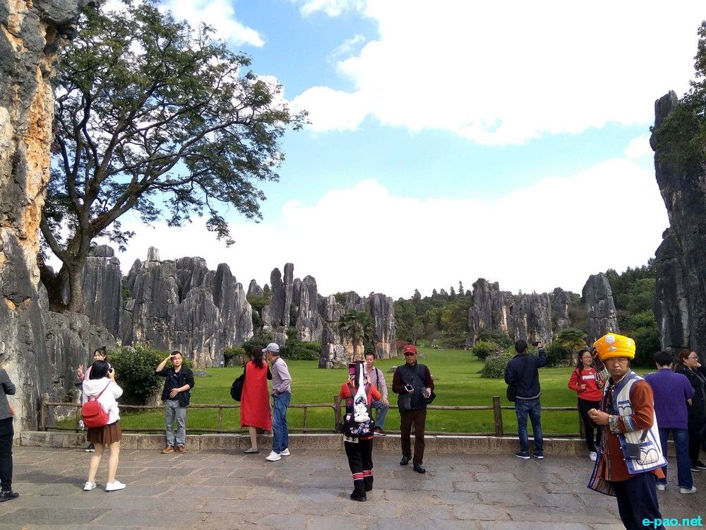Stone Forest or Shilin in Yunnan Province, People's Republic of China :: November 2018