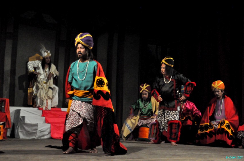 'Shamu Khongge kangla wayal' at Manipur Folk Drama Festival at MDU, Yaiskul :: 15 - 22 March, 2013
