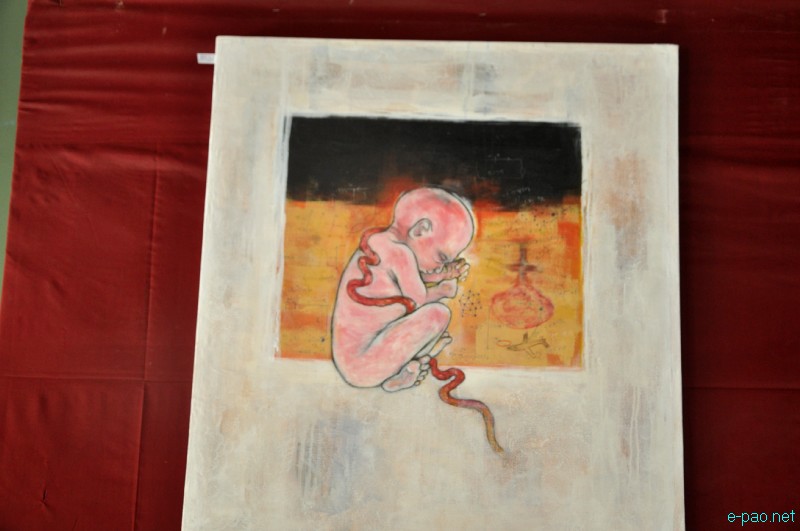 4-day Art Exhibition for Young Promising Artist of Manipur and Kolkata :: January 08 2013