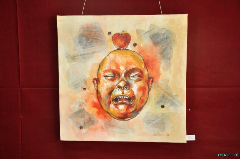 4-day Art Exhibition for Young Promising Artist of Manipur and Kolkata :: January 08 2013