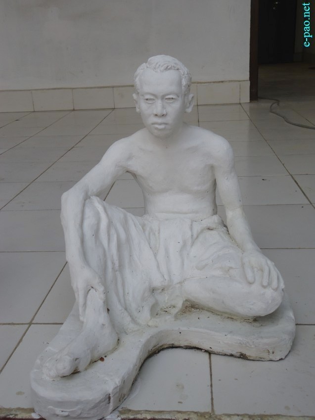 Annual Art Exhibition & unveiling statue of founder Principal (L)Hanjabam Shyamo Sharma :: 23 Feb 2015