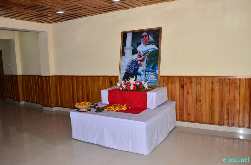 3rd MK Binodini Devi Memorial Lecture on her 93rd birth anniversary at Maharaja Chandrakriti Auditorium ::  February 06 2015