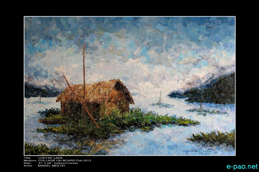 Konthoujam Maikel Meetei's Painting : Konthoujam Maikel Meetei is an award winning Painter :: 2015