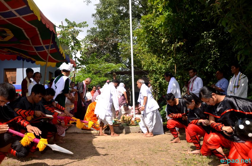 69th 'Kangla Laiphamlelda Malem Paphal Chingkhatpa' observation at Kangla  :: September 12 2015