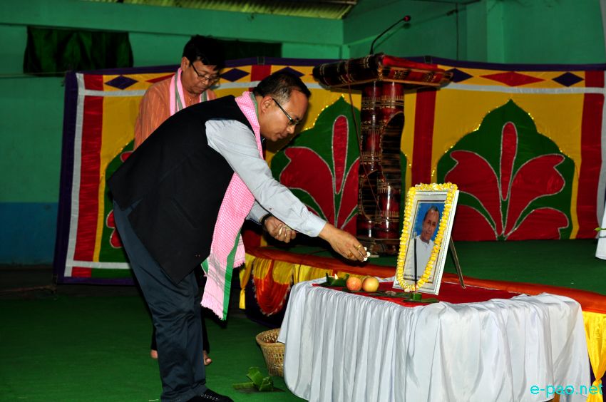 First Death Anniversary of (L) B Jayentakumar Sharma at Brahmapur Nahabam ::  16 April 2016