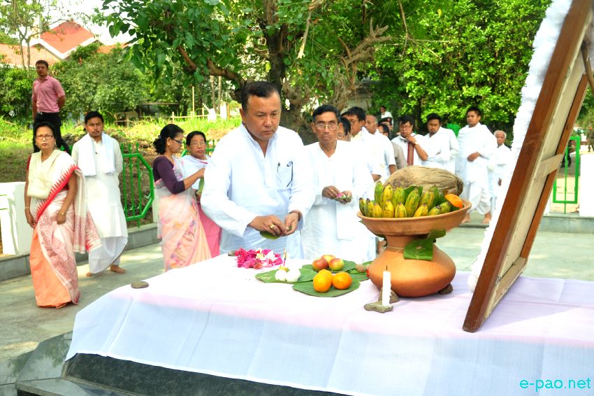166th Death Anniversary of Maharaj Narasing - Observance at Kangla :: 11 April 2016