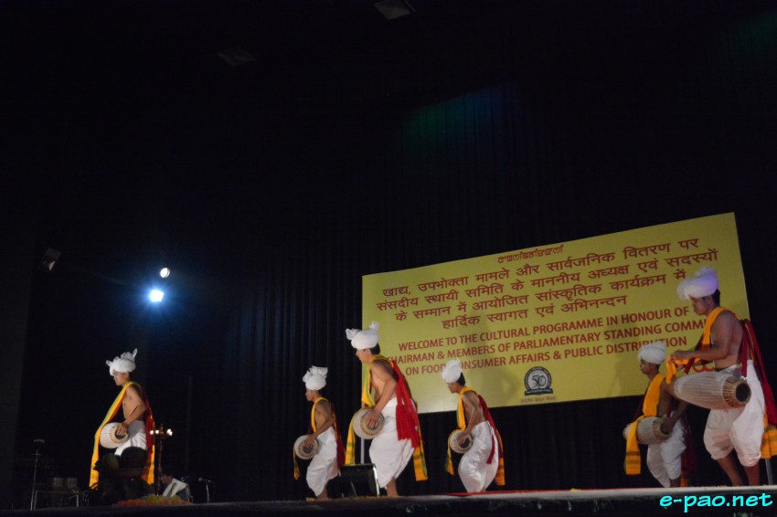 Cultural Programme in honour of Parlimentary standing committee on Food, Consumer Affairs at MCA, Imphal  ::  6 November 2017