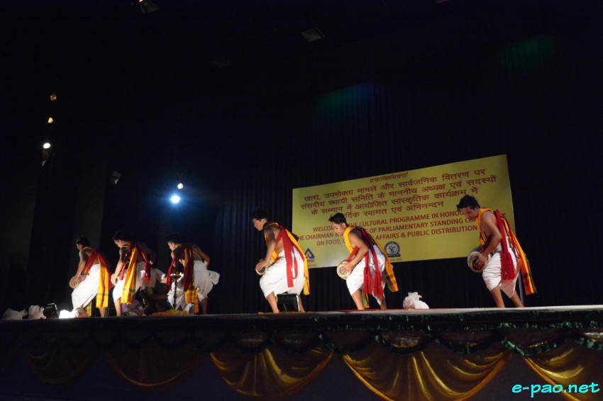 Cultural Programme in honour of Parlimentary standing committee on Food, Consumer Affairs at MCA, Imphal  ::  6 November 2017