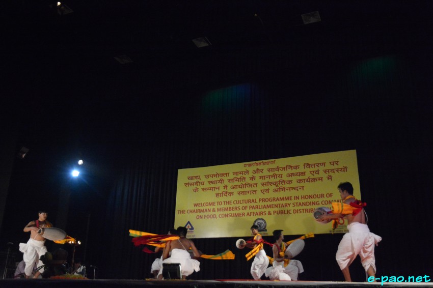 Cultural Programme in honour of Parlimentary standing committee on Food, Consumer Affairs at MCA, Imphal  ::  6 November 2017
