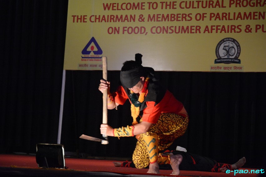 Cultural Programme in honour of Parlimentary standing committee on Food, Consumer Affairs at MCA, Imphal  ::  6 November 2017