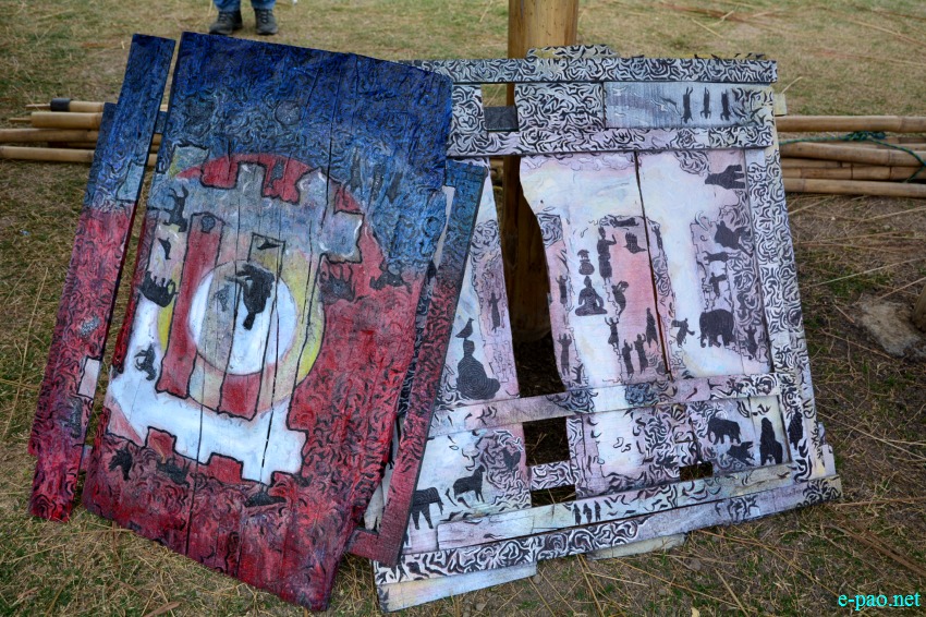 2nd Mix Media Festival National Art exhibition at Shilheipung, Imphal :: 5th March 2017