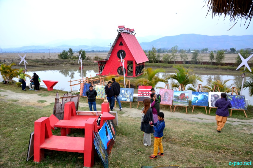 2nd Mix Media Festival National Art exhibition at Shilheipung, Imphal :: 5th March 2017
