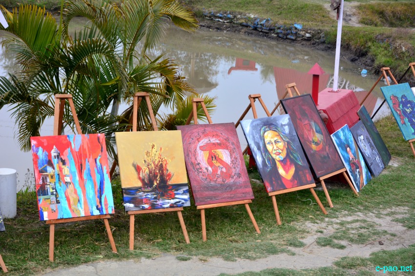 2nd Mix Media Festival National Art exhibition at Shilheipung, Imphal :: 5th March 2017