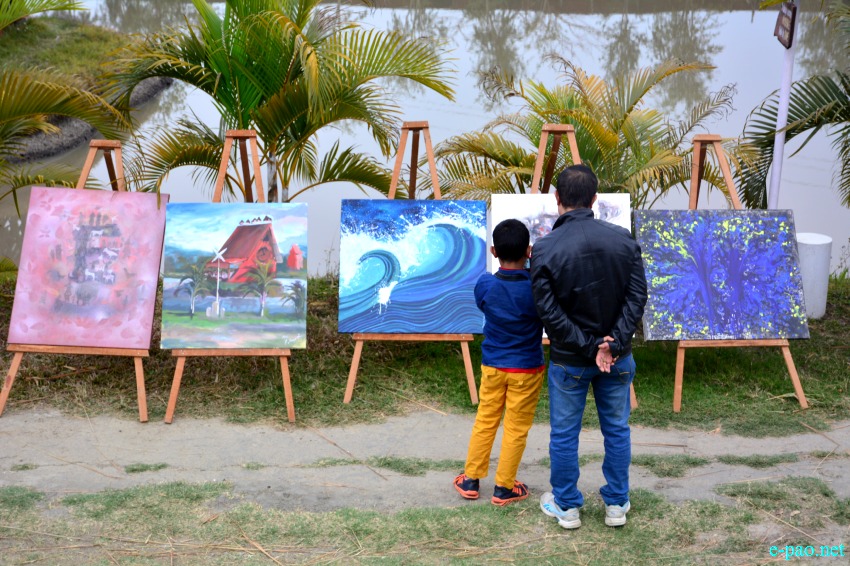2nd Mix Media Festival National Art exhibition at Shilheipung, Imphal :: 5th March 2017