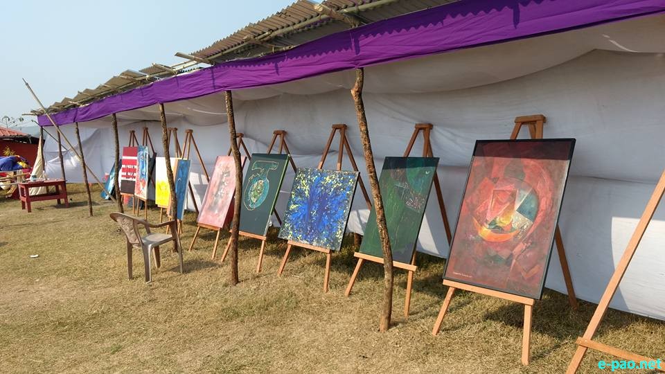 2nd Mix Media Festival National Art exhibition at Shilheipung, Imphal :: 5th March 2017