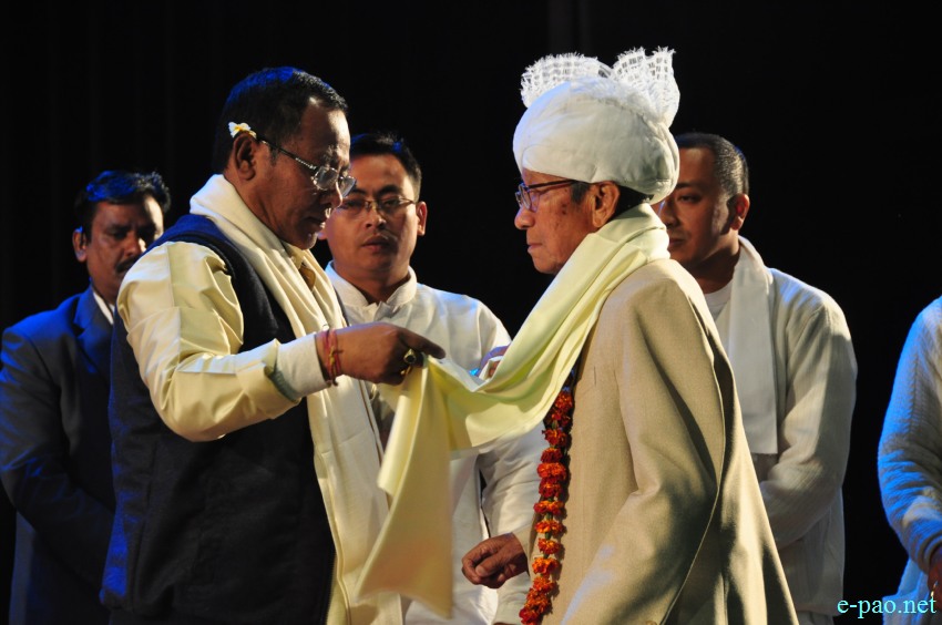 Manipur State Kala Akademi Award, 2014 at Maharaja Chandrakiriti Auditorium , Palace Compound :: 28th January 2018