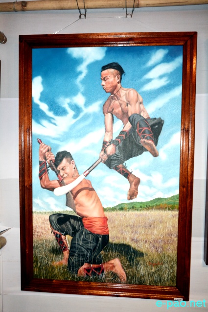 Exhibit at 'Manipur Art Fest 2019' at Lamyanba Shanglen, Imphal :: 9th - 11th September 2019