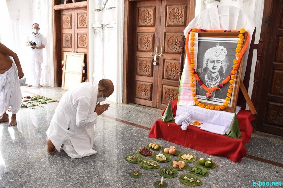 222nd Death Anniversary of Rajarshi Bhagyachandra at Shree Shree Govindaji Temple :: 19 October 2020