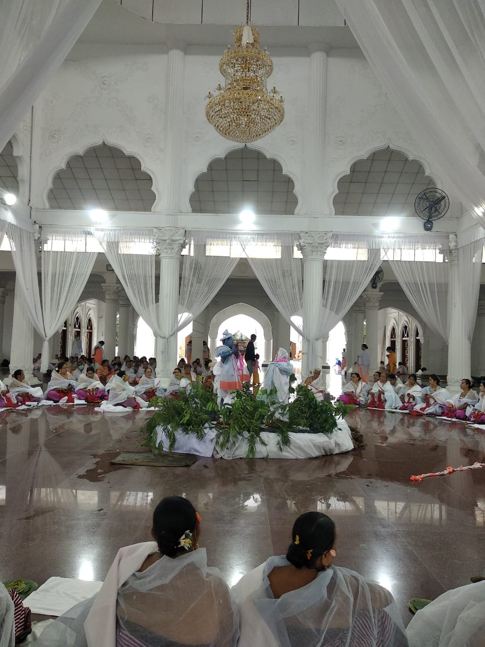 Offering of music by Jalakeli Pala at Sri Sri Govindajiu Temple on Buddha Purnima, Royal Palace, Imphal :: 16 May 2022