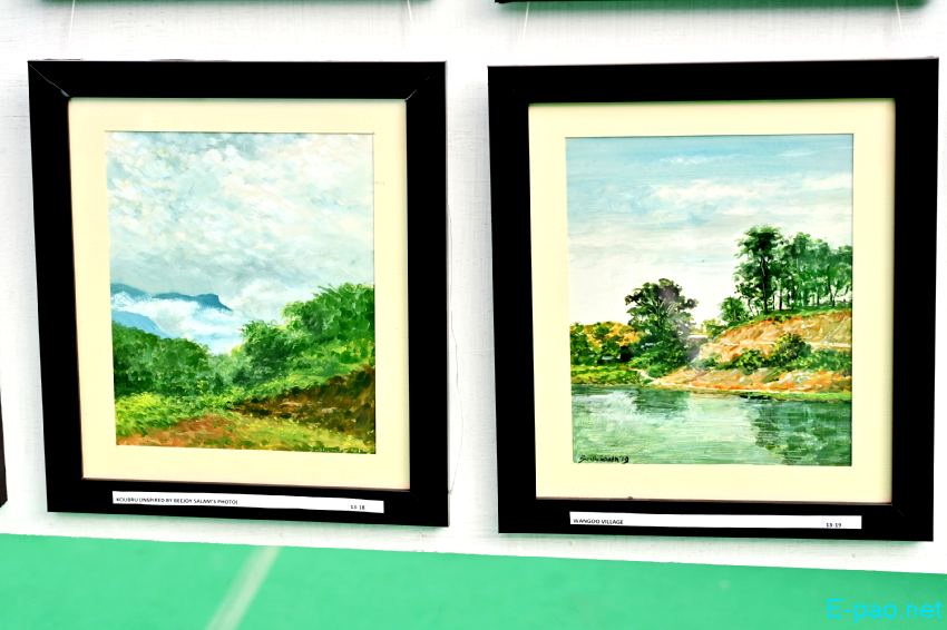 Art Exhibition: Colours of Pandemic by Rajkumar Budhimanta at RKCS Art Museum, Keishamthong : 30th January 2023