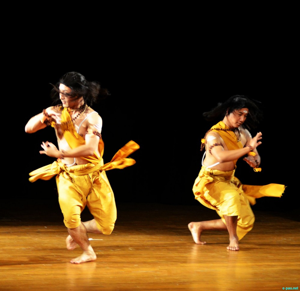 Bidai Abhishap (Dance Drama)  :  Festival of Manipuri Dance and Music in Chandigarh :: 16-17th February, 2013