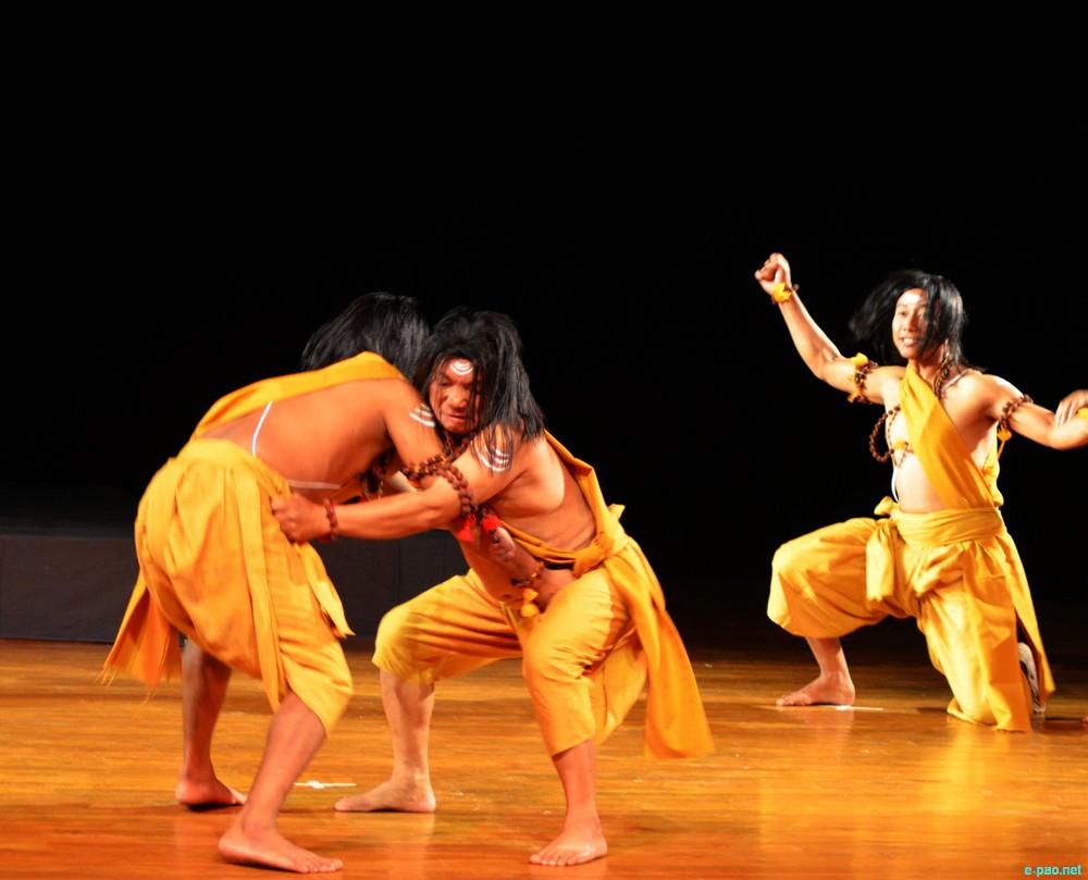 Bidai Abhishap (Dance Drama)  :  Festival of Manipuri Dance and Music in Chandigarh :: 16-17th February, 2013