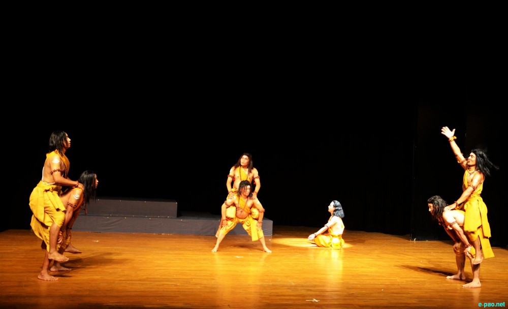Bidai Abhishap (Dance Drama)  :  Festival of Manipuri Dance and Music in Chandigarh :: 16-17th February, 2013