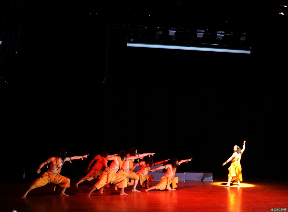Bidai Abhishap (Dance Drama)  :  Festival of Manipuri Dance and Music in Chandigarh :: 16-17th February, 2013