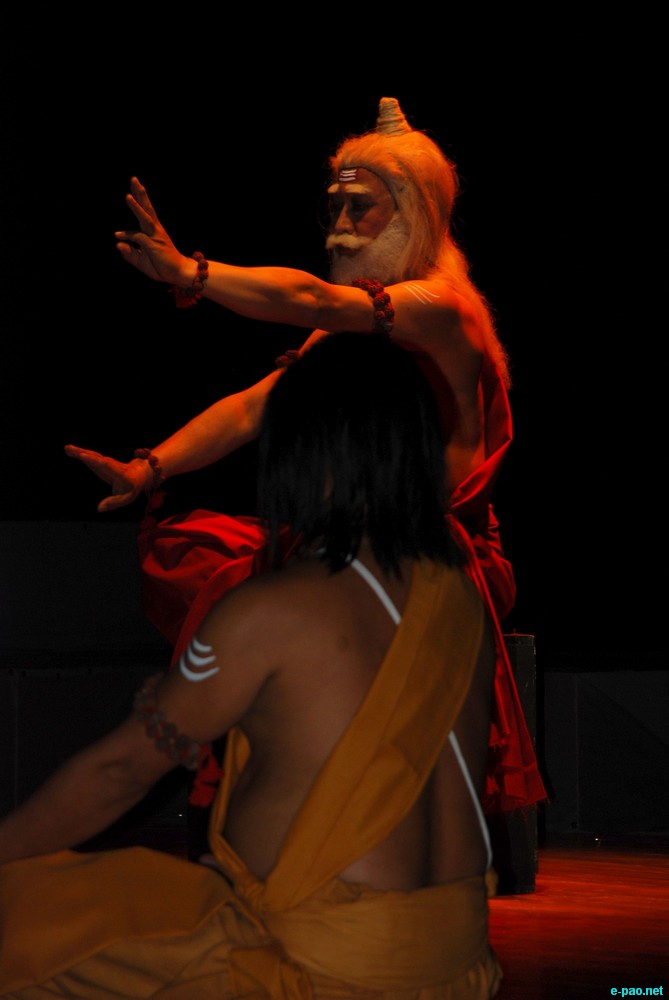 Bidai Abhishap (Dance Drama)  :  Festival of Manipuri Dance and Music in Chandigarh :: 16-17th February, 2013