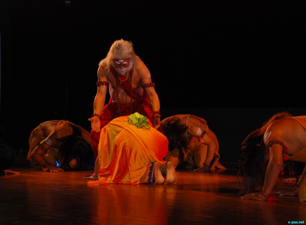 Bidai Abhishap (Dance Drama)  :  Festival of Manipuri Dance and Music in Chandigarh :: 16-17th February, 2013