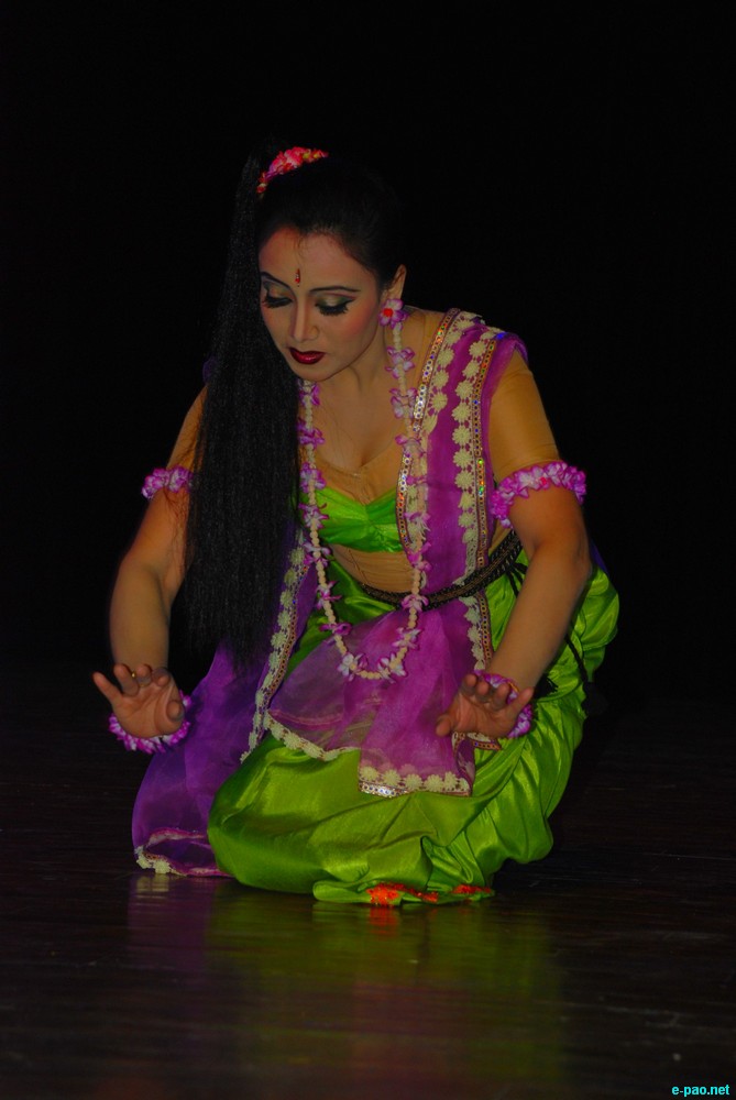 Bidai Abhishap (Dance Drama)  :  Festival of Manipuri Dance and Music in Chandigarh :: 16-17th February, 2013