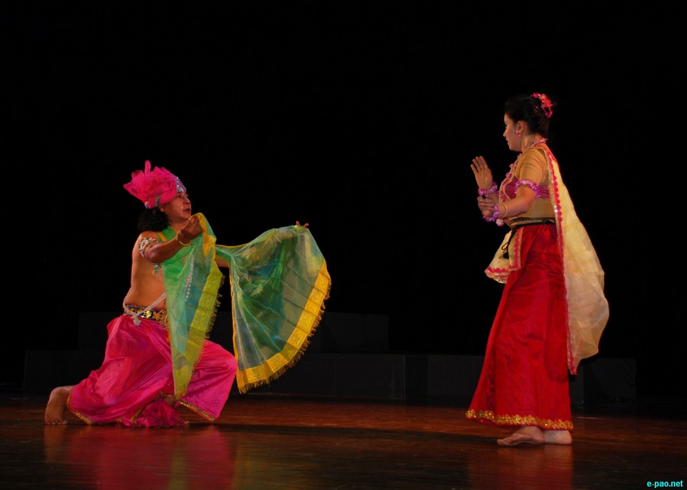Bidai Abhishap (Dance Drama)  :  Festival of Manipuri Dance and Music in Chandigarh :: 16-17th February, 2013
