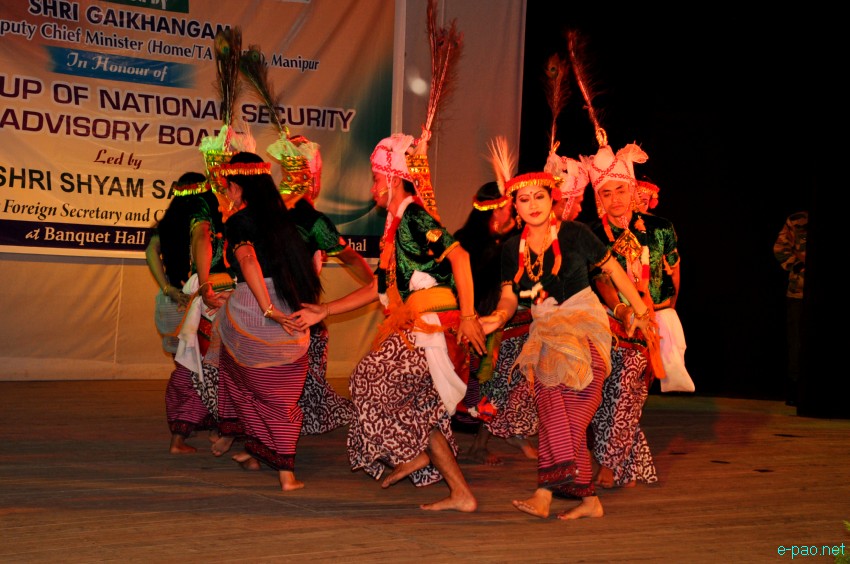 Thougal Jagoi : Cultural Programme hosted by Gaikhangam (Dy CM) in honour of Sub-Group of National Security Advisory Board :: May 16 2013
