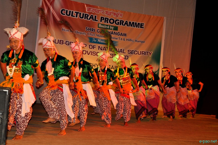 Thougal Jagoi : Cultural Programme hosted by Gaikhangam (Dy CM) in honour of Sub-Group of National Security Advisory Board :: May 16 2013