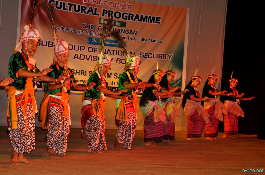 Thougal Jagoi : Cultural Programme hosted by Gaikhangam (Dy CM) in honour of Sub-Group of National Security Advisory Board :: May 16 2013