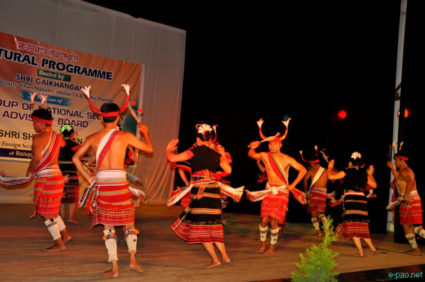 Kabui Jagoi : Cultural Programme hosted by Gaikhangam (Dy CM) in honour of Sub-Group of National Security Advisory Board :: May 16 2013