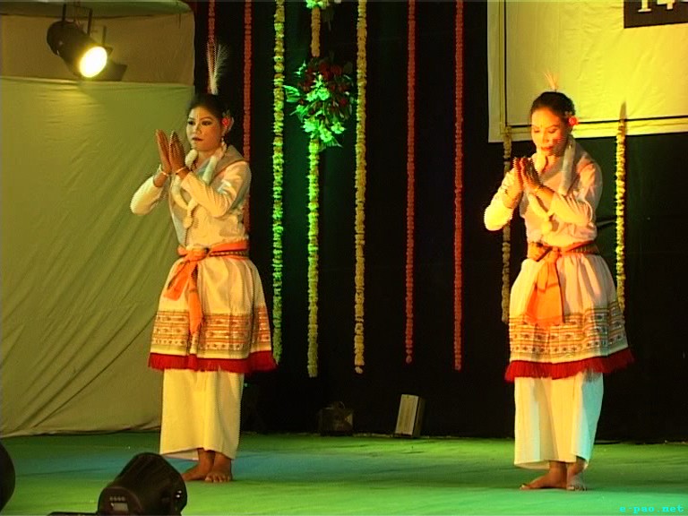 Manipuri Cultural Dance on 11th Foundation Day of Mahatma Gandhi International Hindi University, Wardha :: 29th December 2011