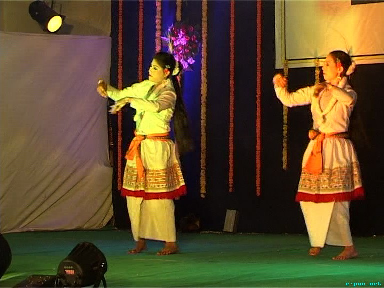 Manipuri Cultural Dance on 11th Foundation Day of Mahatma Gandhi International Hindi University, Wardha :: 29th December 2011